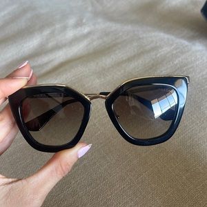 Authentic Prada cat eye sunglasses